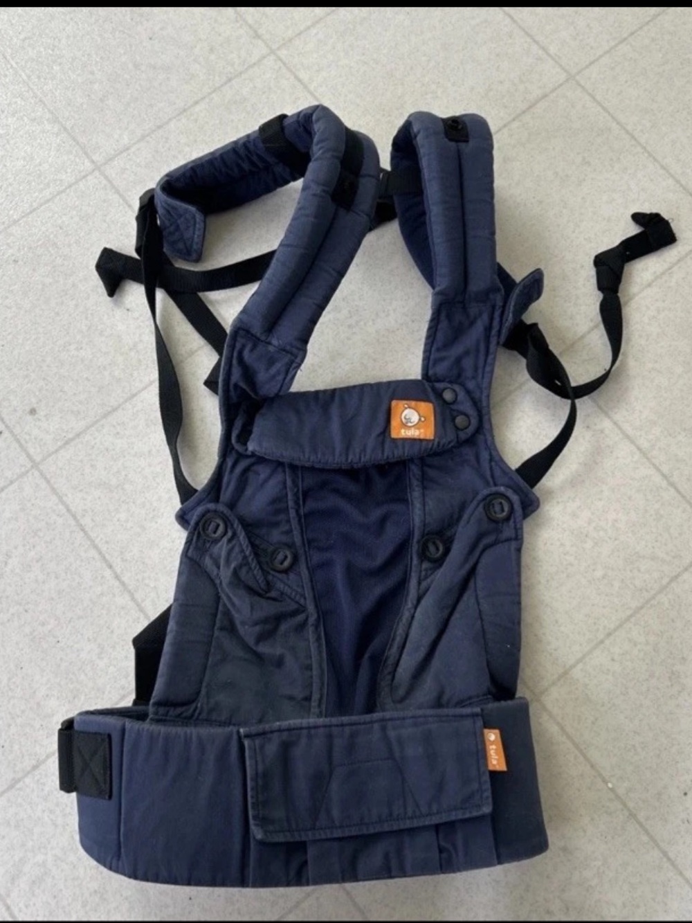 Tula Explore Free-To-Grow Adjustable Baby & Toddler Carrier 7-45 Lbs Indigo